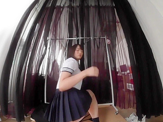 Japanese University Girl's Racy Thong Lewdness in Tokyo Locker Room Cheats on Camera with Hidden XXX Pleasure